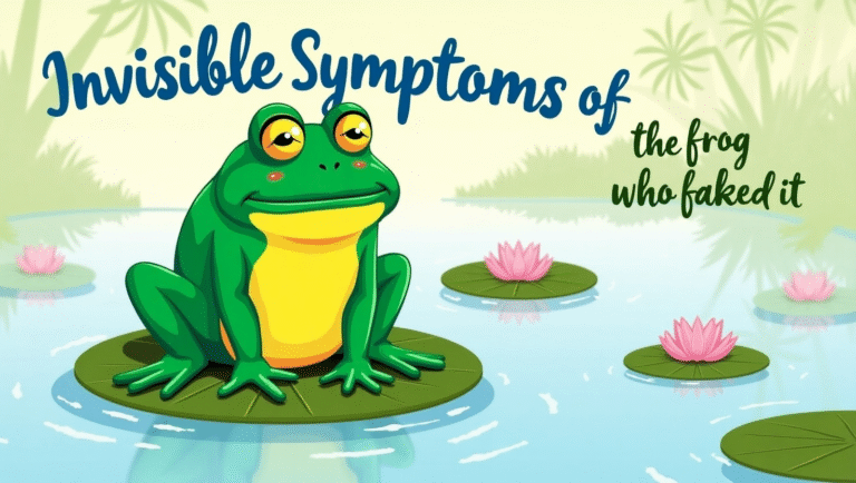 Read more about the article Invisible Symptoms of MS: 7 Powerful Insights from the Frog Who Fakes It
