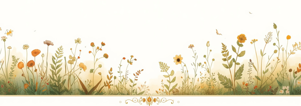 Flowery Footer