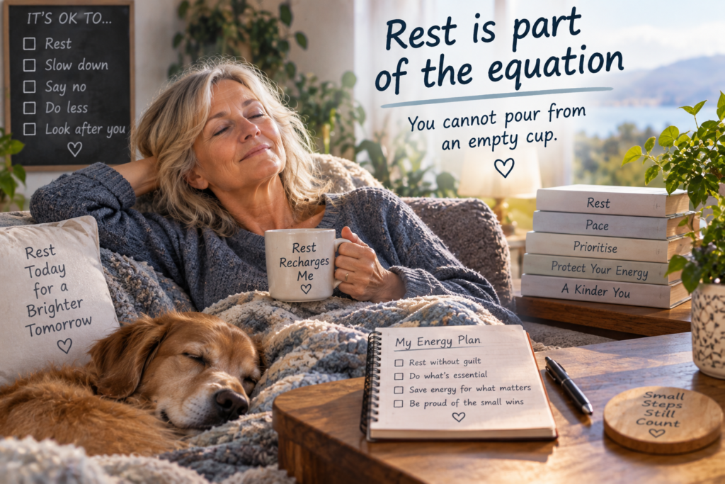 Rest is part of the equation